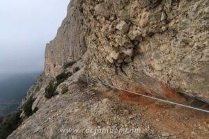 Aproximación Tramo 2 - Vía Ferrata Serra de les Canals - RocJumper