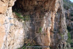 Puente Nepalí - Vía Ferrata Aielo de Malferit - RocJumper