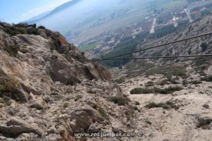 Puente Nepalí - Vía Ferrata Sierra de la Vila - Villena - RocJumper