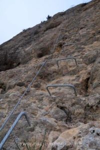 Vertical Tramo 2 - Vía Ferrata Serra de les Canals - RocJumper