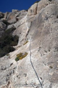 Vertical Resalte - Vía Ferrata Sierra de la Vila - Villena - RocJumper