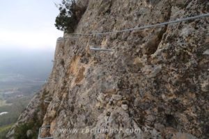 Flanqueo Tramo 2 - Vía Ferrata Serra de les Canals - RocJumper