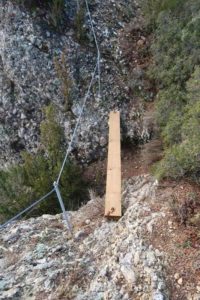 Puente Tablón Tramo 4 - Vía Ferrata Serra de les Canals - RocJumper