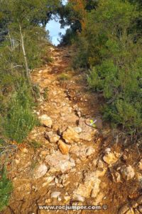 Desvío - Vía Esquivabolas - Cajoleta - Montserrat - RocJumper