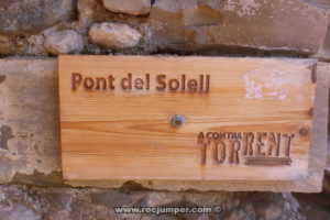 Cartel Pont del Solell