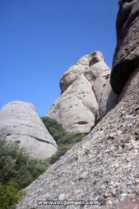 La prenyada - Vía Manyos - La Prenyada - Montserrat