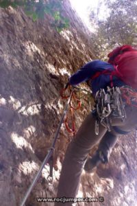 Largo 1 - Vía Manyos - La Prenyada - Montserrat