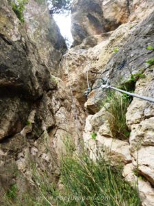 Agujero - Vía Ferrata Castellot - Castellví de la Marca - RocJumper