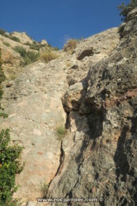 Inicio - Vía Variante de la Canal - Codolosa - Montserrat - RocJumper