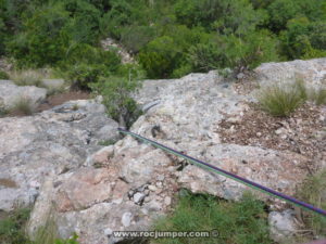 Largo 1 Vía FCE - Serrat d'en Muntaner - Montserrat - RocJumper