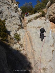 Rápel Barranco Fenollet Oeste - RocJumper