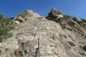 Largo 2 - Vía Variante de la Canal - Codolosa - Montserrat - RocJumper