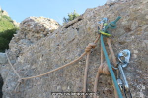 Reunión Largo 3 - Vía Variante de la Canal - Codolosa - Montserrat - RocJumper