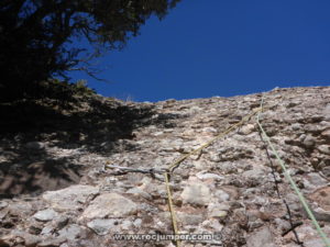 Largo 3 - Vía El Gruñón - Gorro Frígia - Montserrat - RocJumper