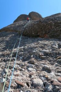 Largo 4 - Vía Integral Pilar Martínez - Gorra Frígia - Montserrat - RocJumper