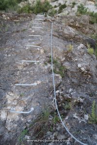 Muro - Vía Ferrata Roca Narieda - RocJumper