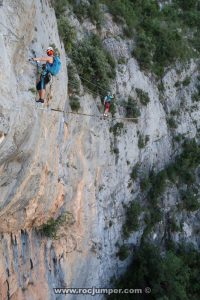 Puente Tablones - Tramo 2 - Vía Ferrata Roca Narieda - RocJumper