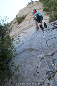 Muro - Tramo 2 - Vía Ferrata Roca Narieda - RocJumper