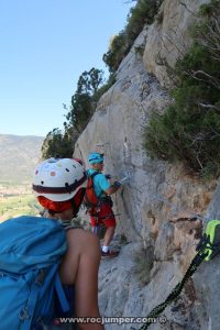 Muro - Tramo 2 - Vía Ferrata Roca Narieda - RocJumper