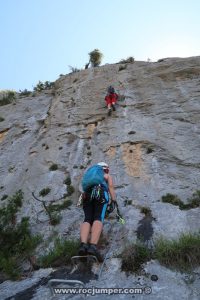 Muro - Tramo 2 - Vía Ferrata Roca Narieda - RocJumper