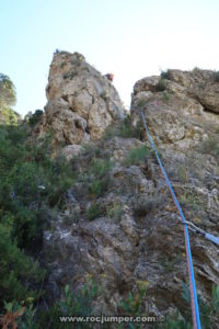 Largo 1 - Vía Jordi Carbonell Gesti (Picnic) - Creu de Montmell - Joncosa de Montmell - RocJumper