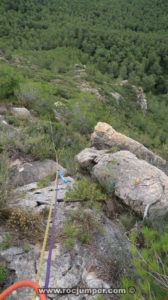 Largo 2 - Vía Aresta de SRG - Creu de Montmell - RocJumper