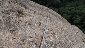 Largo 2 - Vía Easy Indian Trail - Agulló Xica o Inferior - Agullons de Sant Miquel - Serra de Picancel