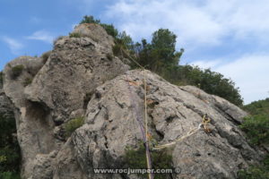 Largo 5 - Vía Aresta de SRG - Creu de Montmell - RocJumper