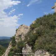 Vía Aresta de SRG (IV+ 190 m) Creu de Montmell (La Joncosa de Montmell, Tarragona)