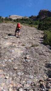 Subiendo la rampa - Montgròs - RocJumper