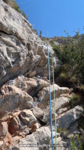 Largo 3 - Vía de la Núria - Serra de Sant Joan - Boxiols - RocJumper