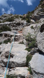 Largo 7 - Vía de la Núria - Serra de Sant Joan - Boxiols - RocJumper