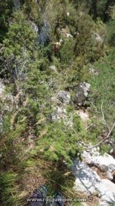 Destrepe - Vía de la Núria - Serra de Sant Joan - Boxiols - RocJumper