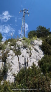 Torre Eléctrica - Vía de la Núria - Serra de Sant Joan - Boxiols - RocJumper