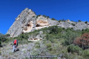 Desvío de aproximación - Aresta Ribes - Vidal - Roca Regina - Terradets - RocJumper