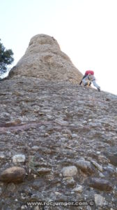 L1 - Vía Guzmán-Silva - Agulla del Pla dels Ocells - Montserrat - RocJumper