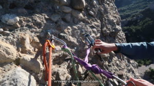 R2 - Vía Guzmán-Silva - Agulla del Pla dels Ocells - Montserrat - RocJumper