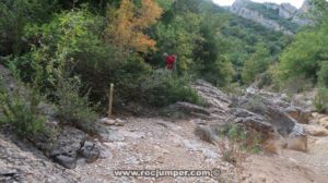 Sendero Barranc del Bosc - Aresta Ribes - Vidal - Roca Regina - Terradets - RocJumper