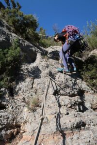 Resalte - Vía Ferrata Pared del Pessó - Collegats