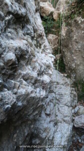 Cuerda Anudada 3 - Torrent del Balaguer - Montserrat - RocJumper