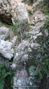 Cuerda Anudada 4 - Torrent del Balaguer - Montserrat - RocJumper