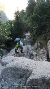 Resaltes - Torrent del Balaguer - Montserrat - RocJumper