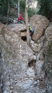 Cuerda Anudada 2 - Torrent del Cavall Bernat - Montserrat - RocJumper