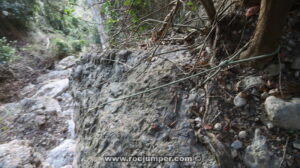 Cuerda Anudada 3 - Torrent del Cavall Bernat - Montserrat - RocJumper