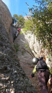 Camino equipado - Coll de Port - Montserrat - RocJumper