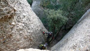 Camino equipado - Coll de Port - Montserrat - RocJumper