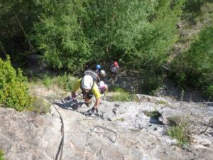 Inicio Vía Ferrata Castellaso - Sesué - RocJumper