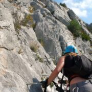 Vía Ferrata La Pichona K1 Fenouillèdes (Saint Paul de Fenouillet, Francia)