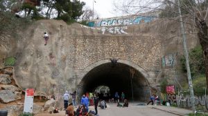 Entrada Túnel Foixarda - Montjuic - RocJumper