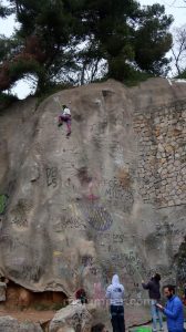 Vías de iniciación Entrada Túnel Foixarda - Montjuic - RocJumper